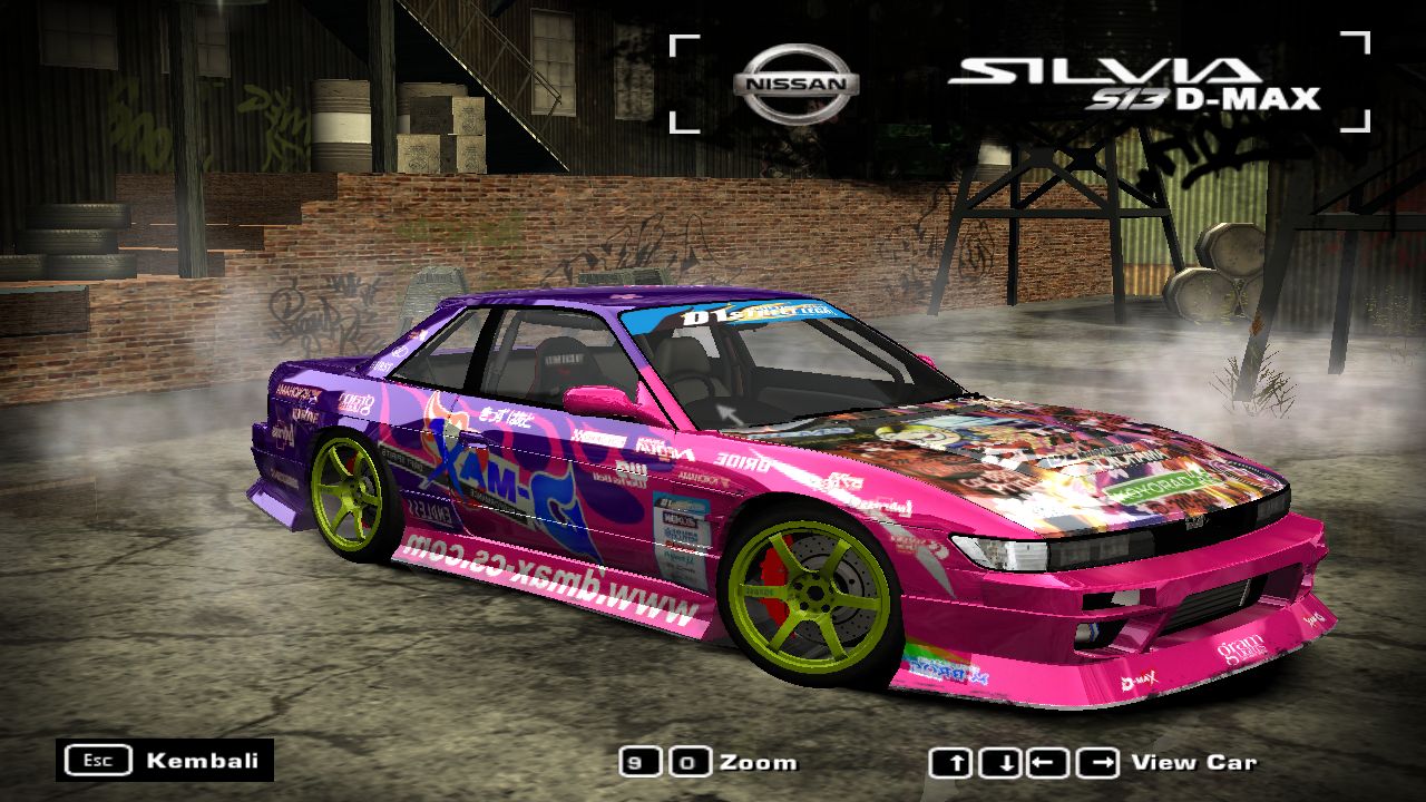 Need For Speed Most Wanted Nissan Silvia S13 D-MAX