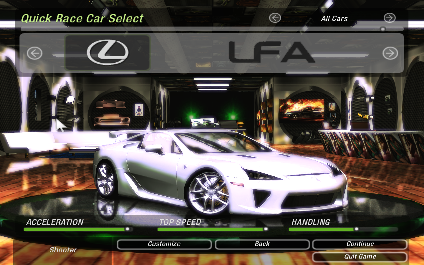 Need For Speed Underground 2 Lexus LFA