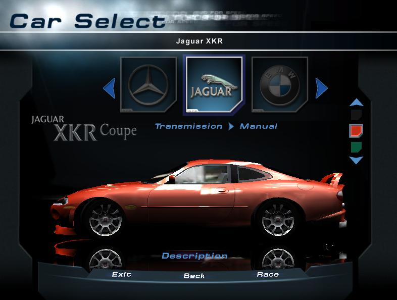 Need For Speed Hot Pursuit 2 Jaguar XKR-R