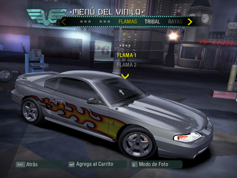Need For Speed Carbon Ford 1995 Mustang Cobra SVT