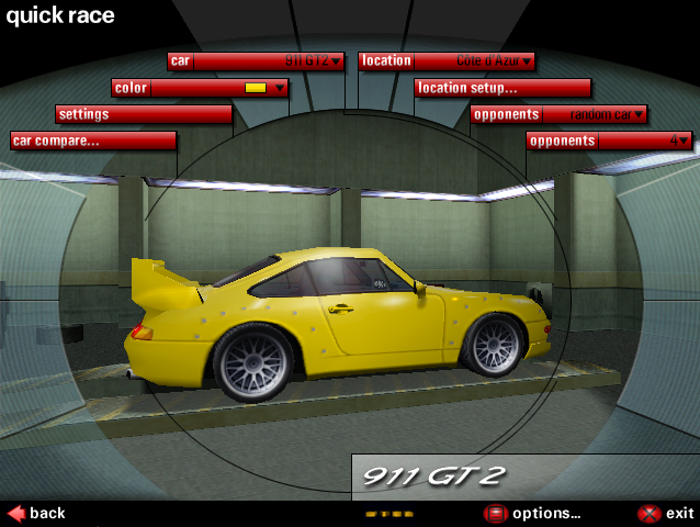 Need For Speed Porsche Unleashed Cars Nfscars