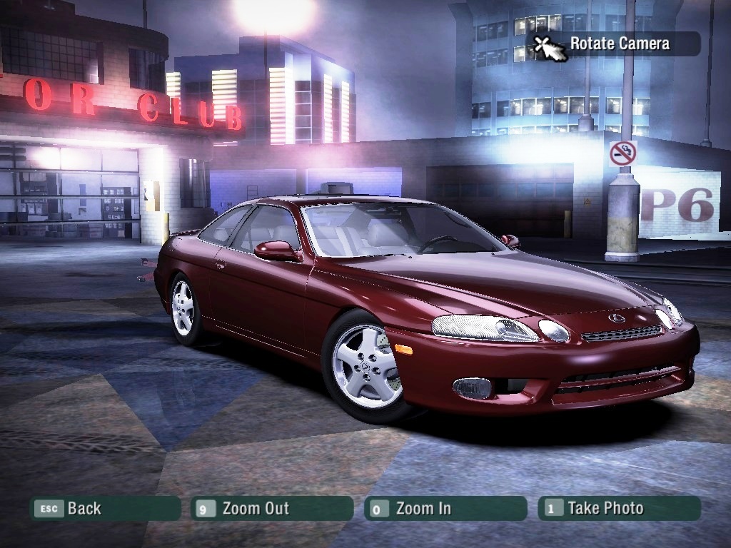 Need For Speed Carbon Lexus SC 400