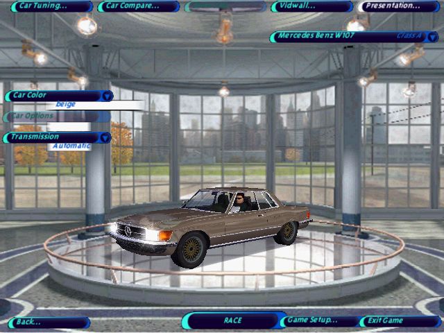 Need For Speed High Stakes Mercedes Benz W107
