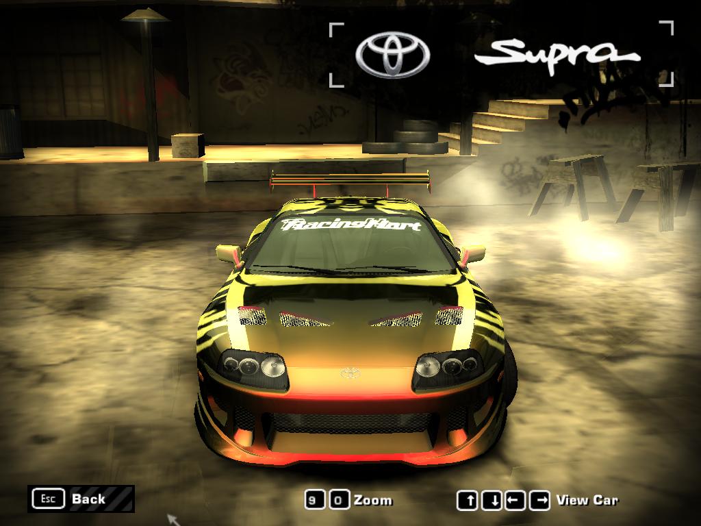 Need For Speed Most Wanted Toyota fast and furious supra