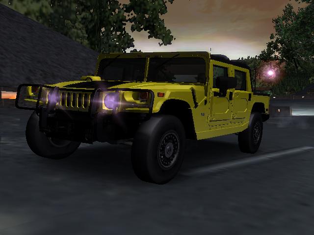 Need For Speed Underground 2 HUMMER H1 Alpha Open Top