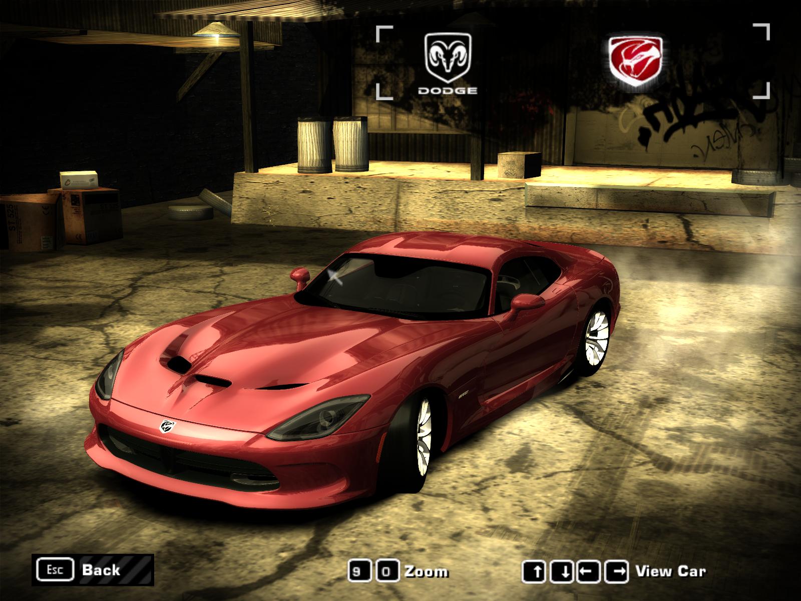 Need For Speed Most Wanted Dodge 2013 Viper SRT GTS