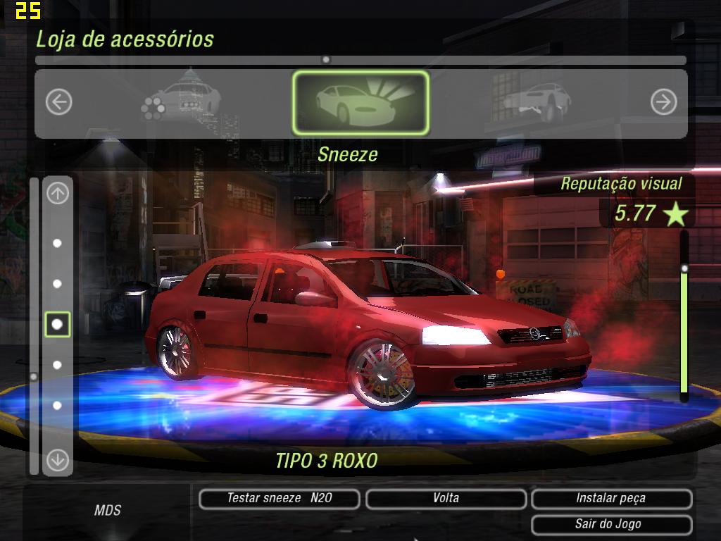 Need For Speed Underground 2 Chevrolet ASTRA HATCH