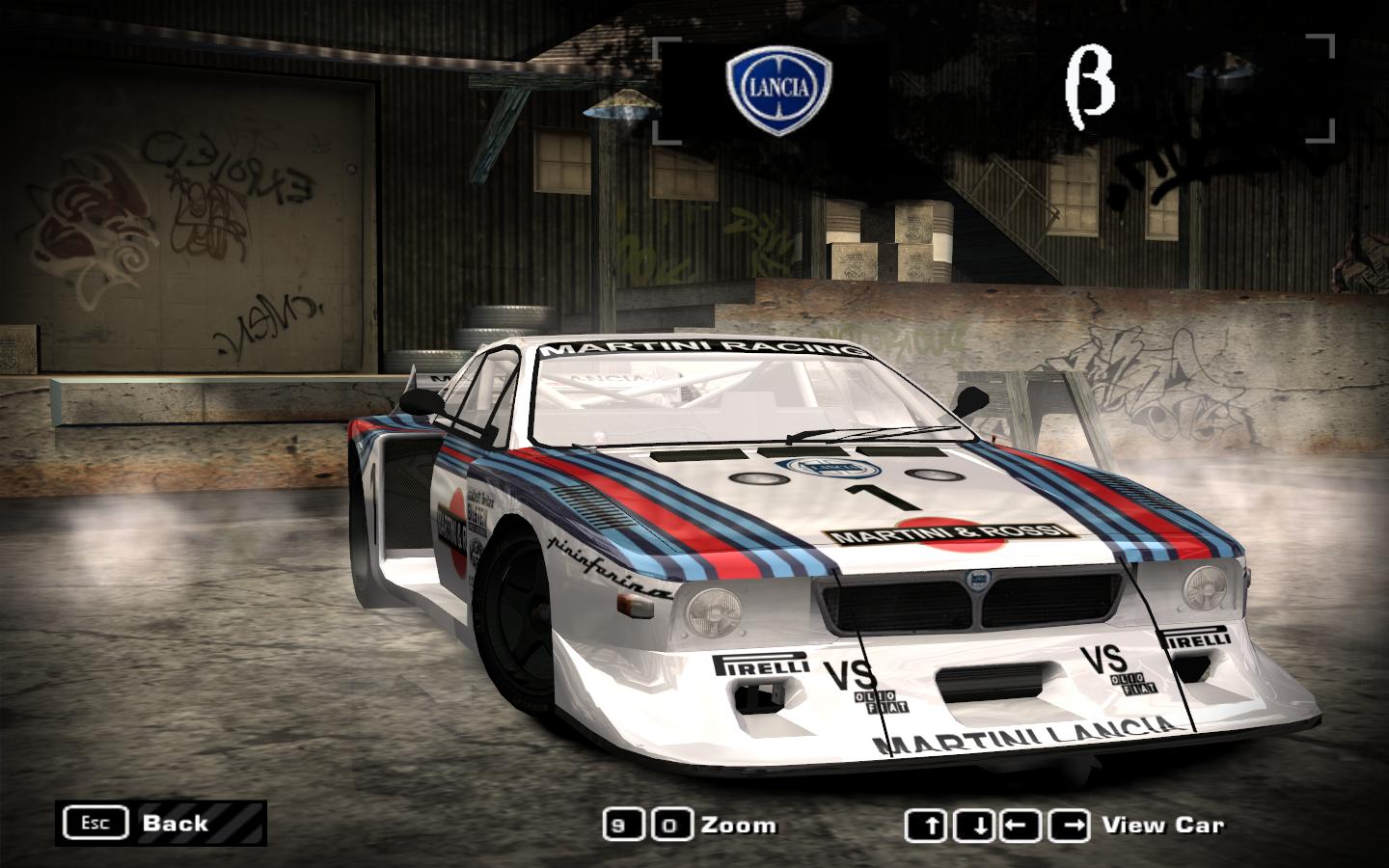Need For Speed Most Wanted Lancia Beta Montecarlo Turbo Group 5