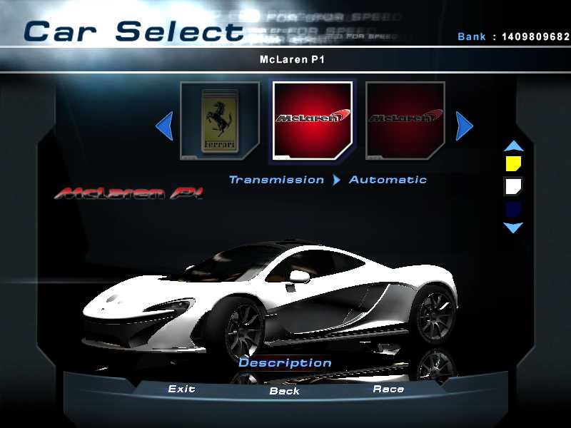 Need For Speed Hot Pursuit 2 McLaren P1