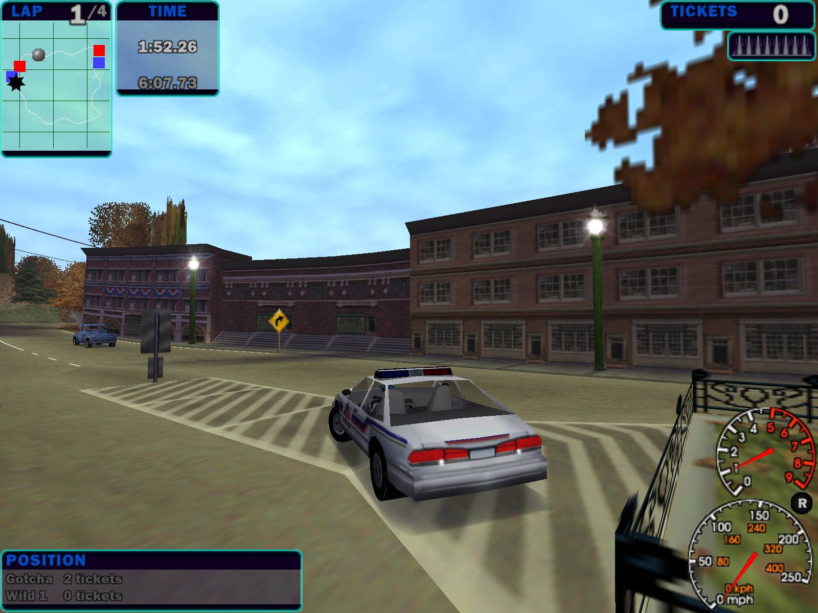 Need For Speed High Stakes Traffic Police Ford Crown Victoria