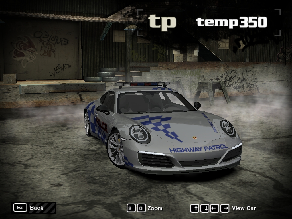 Need For Speed Most Wanted Porsche 911 Carrera S Police