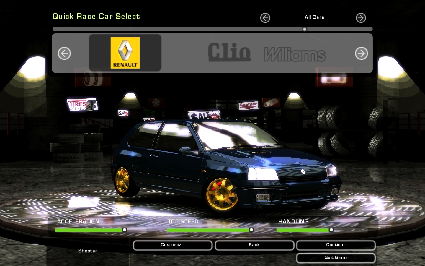 Need For Speed Underground 2 Renault Clio Williams | NFSCars

