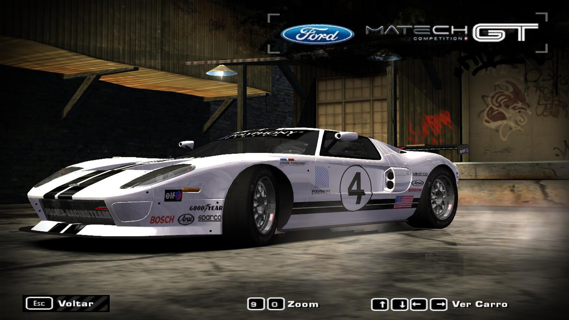 Gran Turismo 4 Ford GT by PixelZX, Need For Speed Most Wanted
